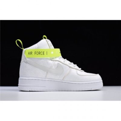 Nike Erkek Air Force 1 High Beyaz / Siyah Kaykay Ayakkabı Türkiye - ALDNBIVS